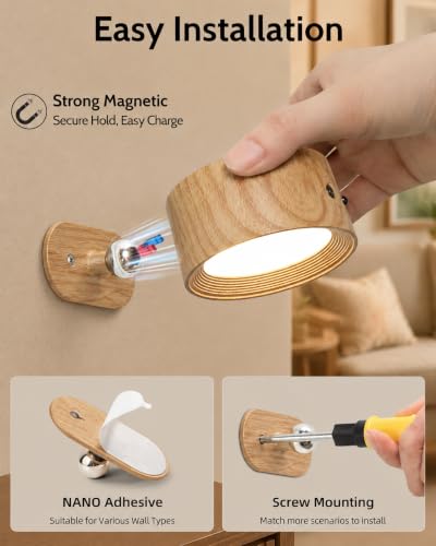 LED Wall Lights (3 Count)