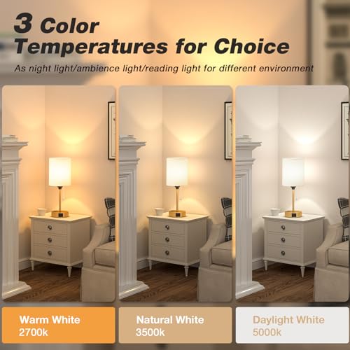 Small Bedside Lamp for Nightstand