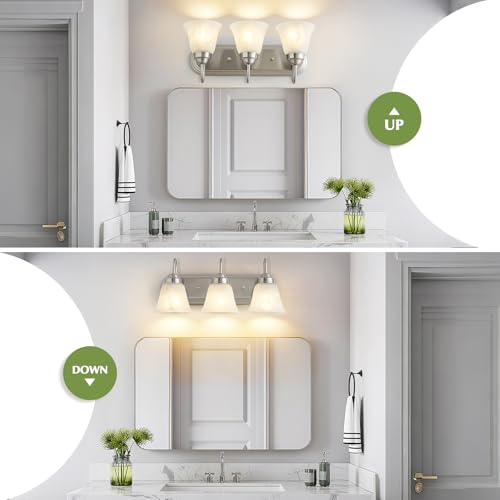 3 Light Bathroom Vanity Lights