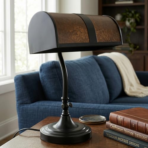 Mission Style Bankers Desk Lamp