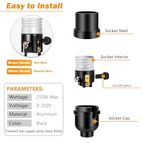 UL Listed Light Socket