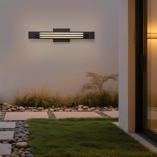 23 Inch Modern Outdoor LED Wall Sconce
