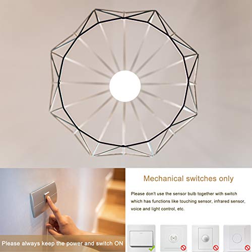 Radar Motion Sensor Light Bulb (2 Count)