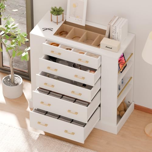 Closet Island with Glass Top