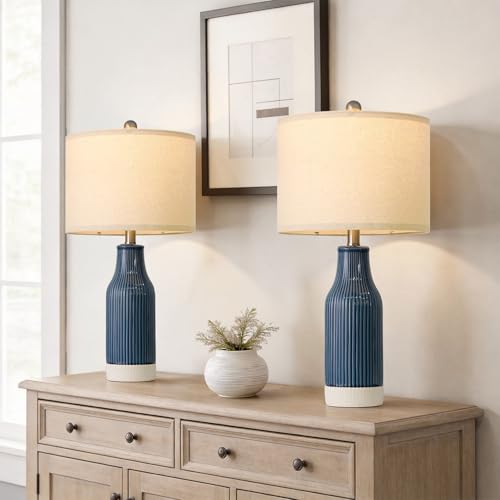 23.5" Bedside Lamps Set of 2 (2 Count)