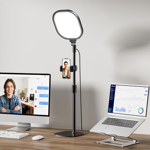 Video Conference Lighting for Zoom with Stand