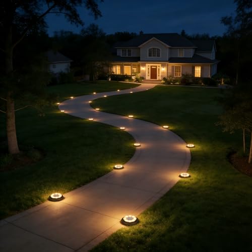 Solar Lights Outdoor Waterproof (2 Count)