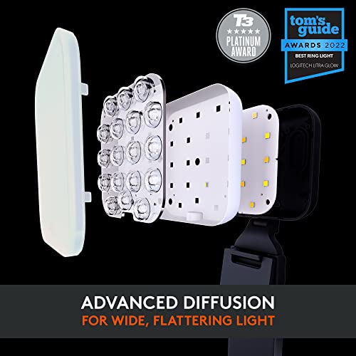 Logitech for Creators Litra Glow Premium LED Streaming Light