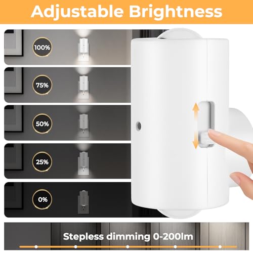 Night Lights Plug into Wall (4 Count)