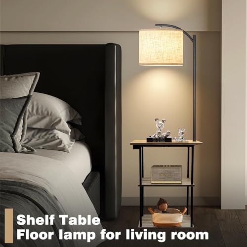 Floor Lamp with Table