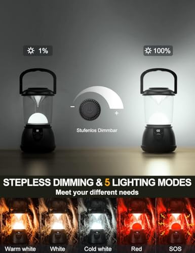 LED Camping Lantern Rechargeable