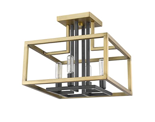 4 Light Semi Flush Mount 456SF