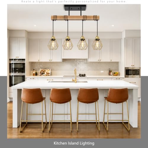 4 Lights Island Lights for Kitchen