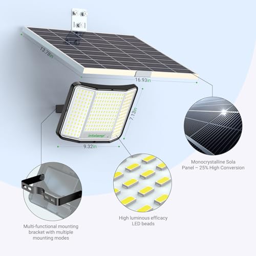 Solar Flood Lights Outdoor Waterproof