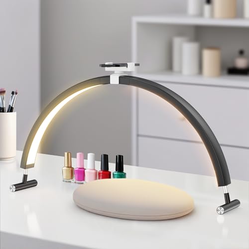 30'' Half Moon Nail Desk Lamp