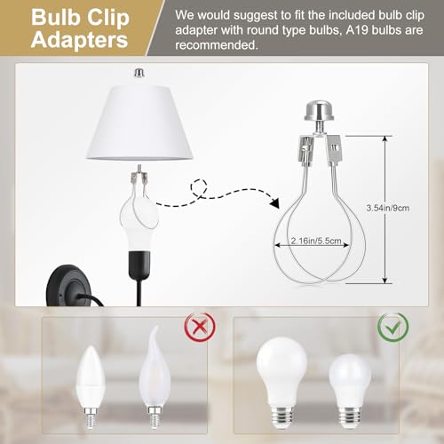 Small Lamp Shades Set of 2 (2 Count)