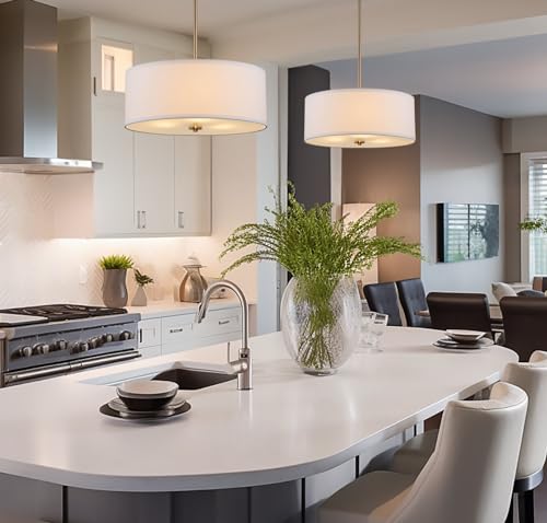 Nolan 18" Modern Drum Chandelier