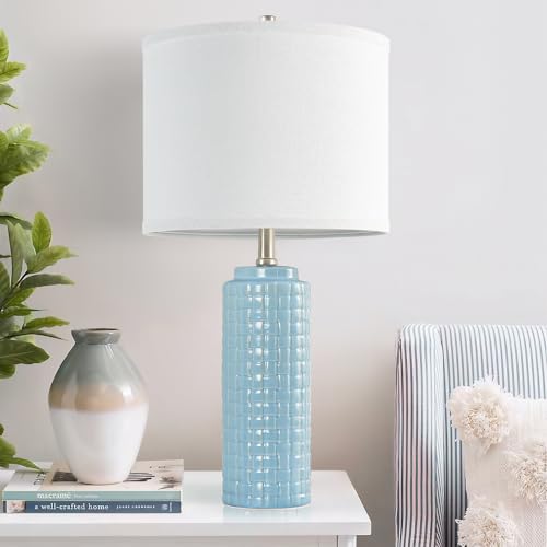 24.8" Ceramic Bedside Lamps Set of 2 (2 Count)