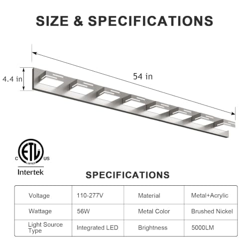 LED Modern Bathroom Vanity Light Fixtures