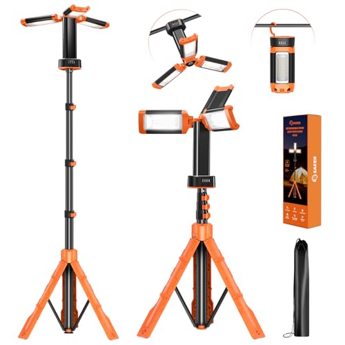 Portable Camping Light with Stand 20000mAh 73.2" Work Light LD18