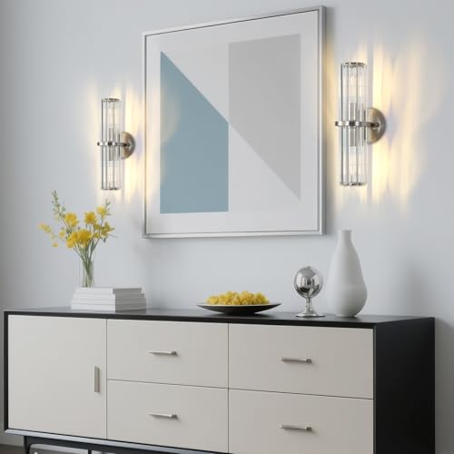 Crystal Wall Sconce Set of 2 (2 Count)