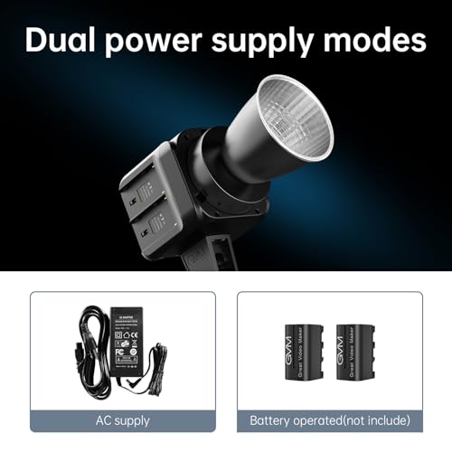 GVM SD80D 80W LED Video Light Kit with Softbox
