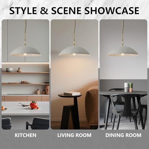 20" Modern Large Pendant Light