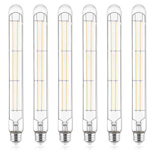 Vintage T9 Long LED Tube Light Bulbs 60W Equivalent (4 Count)