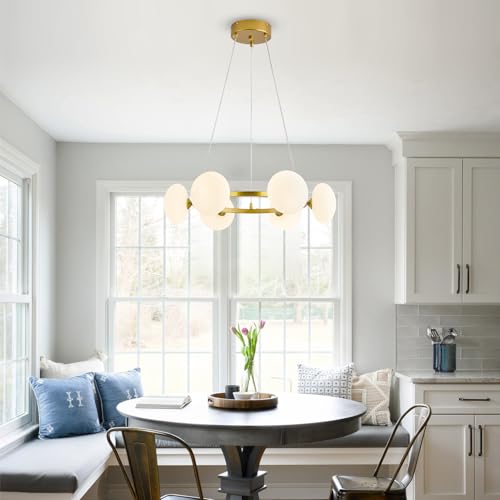 Modern Gold Chandelier