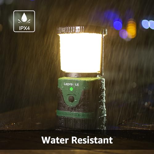 1000LM LED Camping Lantern Rechargeable (2 Count)
