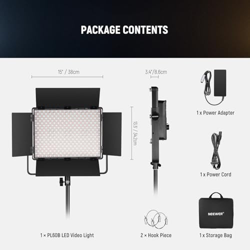 Bi Color LED Panel Video Light APP