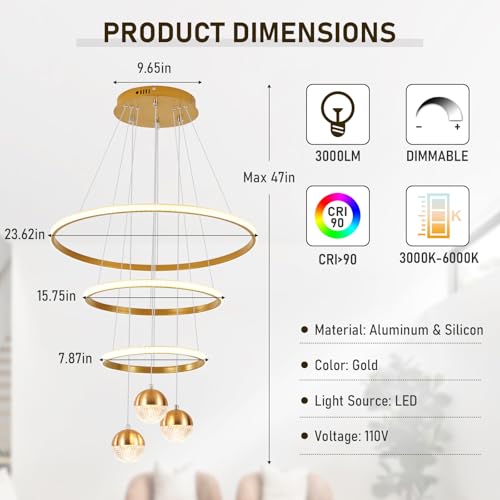Modern Led Chandeliers 3