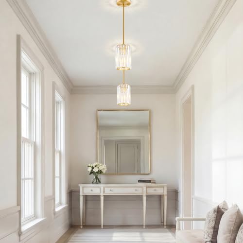 Gold Pendant Light (2 Count)