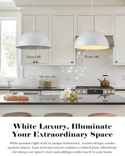 White Pendant Light 2 Pack (2 Count)