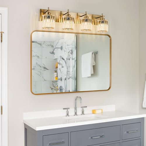 Modern Crystal Bathroom Vanity Lights