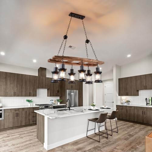 Vintage Farmhouse Vintage Chandelier for Kitchen Island Lighting