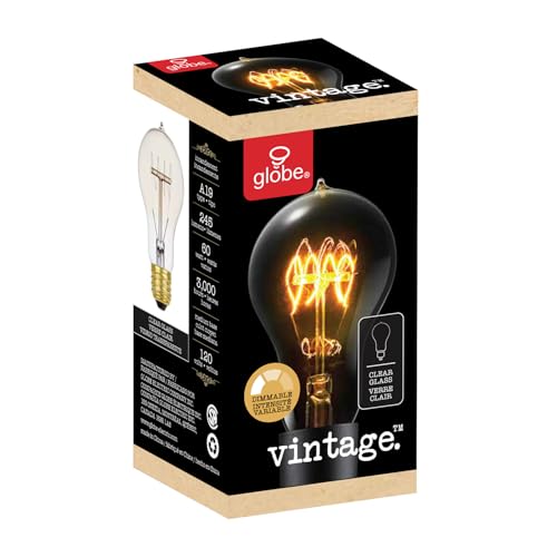 34841 60W Edison Quad Loop Incandescent Filament Light Bulb 12 (12 Count)