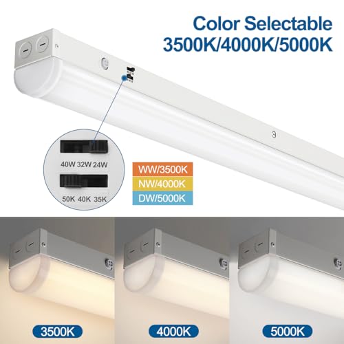4FT LED Linear Ceiling Light Fixture 1Pack
