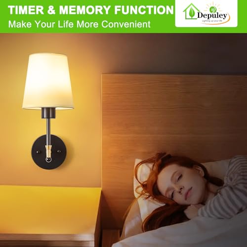 Battery Operated Wall Sconce (2 Count)