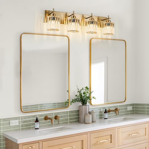 Modern Crystal Bathroom Vanity Lights