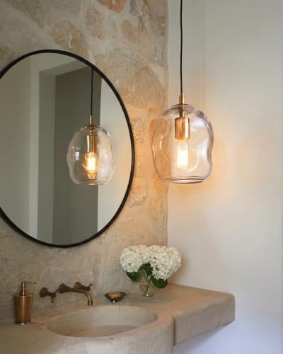 Glass Pendant Light