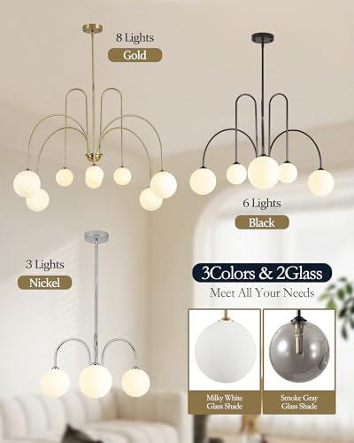 Gold Sputnik Chandelier