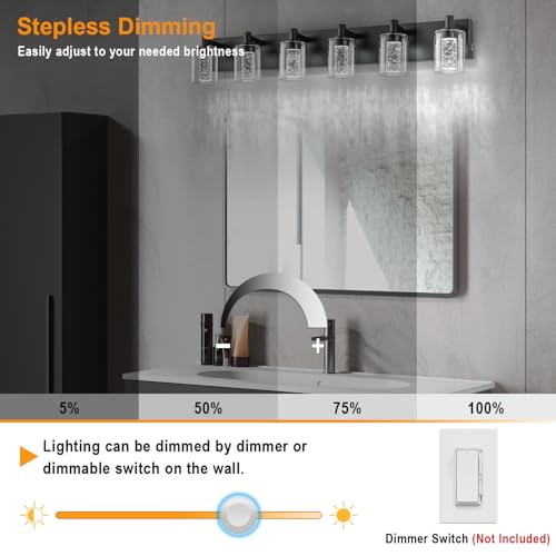 Vanity Light with 3 Color Modes