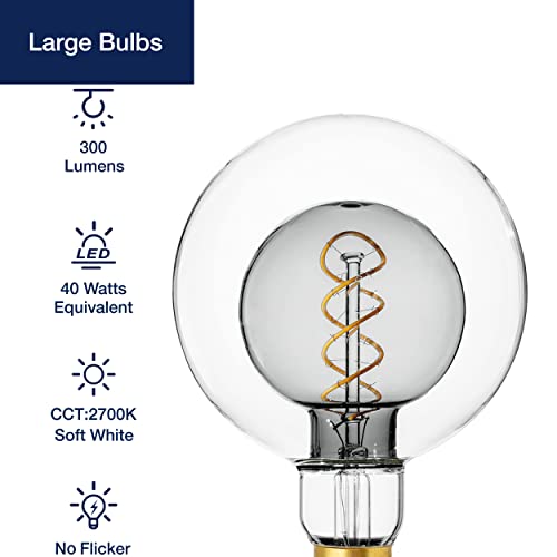 G125 Decorative Large Globe LED Bulb