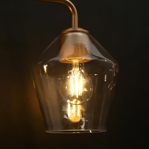 Gold Bathroom Light Fixtures