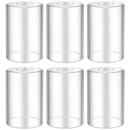 6 Pack Clear Glass Lamp Shade Replacement 1 (6 Count)