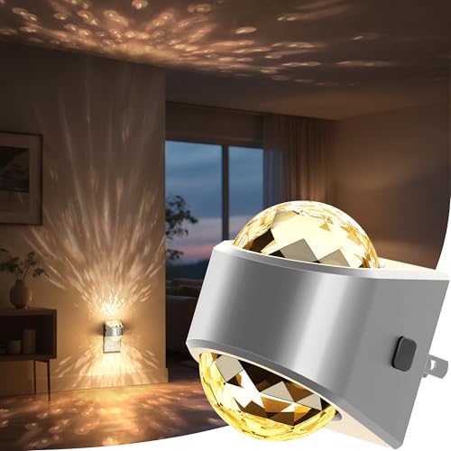 Night Light Sliver Night Lights Plug into Wall LED Projector
