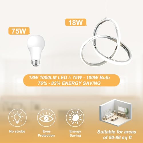 Modern Kitchen Island Lights (3 Count)