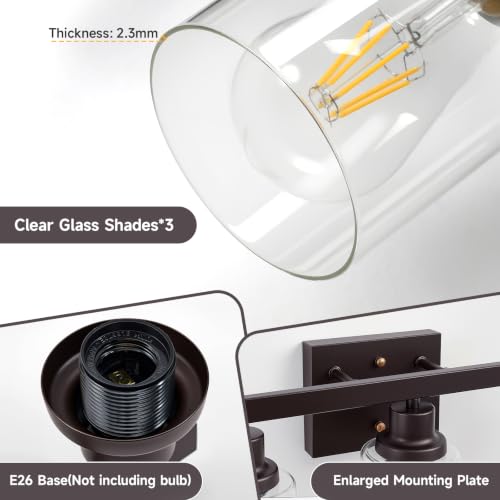 3 Light Bathroom Vanity Light