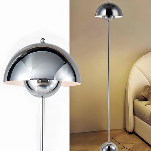 Mid Century Modern Metal Bud Floor Lamp for Home and Office